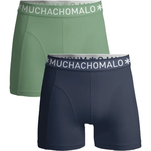 Muchachomalo Jongens 2-pack boxershorts effen