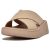 FitFlop F-mode leather flatform cross slides