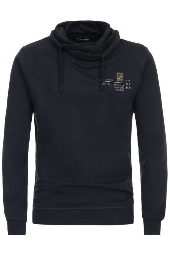 Casa Moda Casual Fit Sweatshirt blauw, Effen