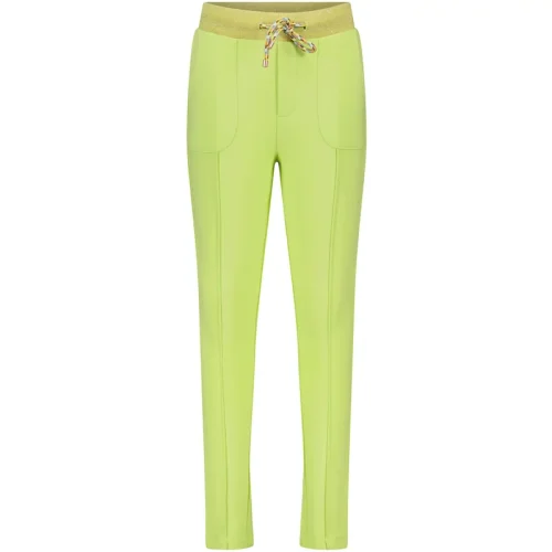 NoNo Meisjes sweat broek secler sour lime