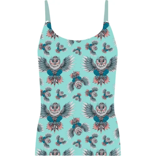 Muchachomalo Meisjes 1-pack singlet owli