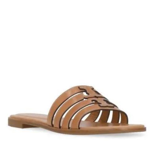 Tory Burch Sandalen – Ines Cage Slide Slippers in bruin