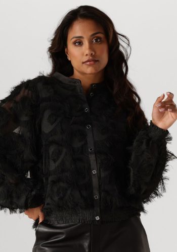 Summum Blouse Dames Blouse Fringe Fluffy