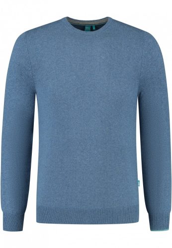 District Indigo Crewneck Pullover Mid Blue   XL