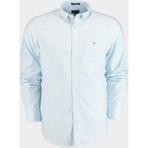 Gant Casual hemd lange mouw oxford overhemd licht 3056700/468