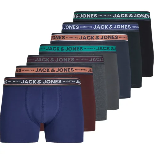 Jack & Jones Heren boxershorts trunks jacdaniel 7-pack