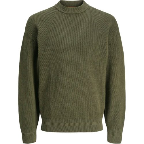 Jack & Jones Jcooutdoor knit mock neck sn olijf