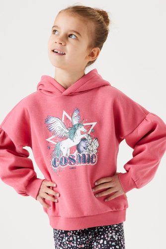 Roze hoodie