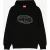 Diesel Jongens hoodie sbigovalhood zwart