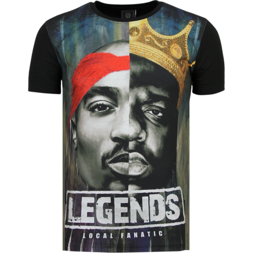 Local Fanatic Christopher notorious t-shirt 2pac legends