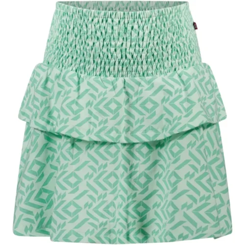 MAYCE Meisjes rok mint aop