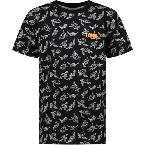 TYGO & vito Jongens t-shirt aop turtle