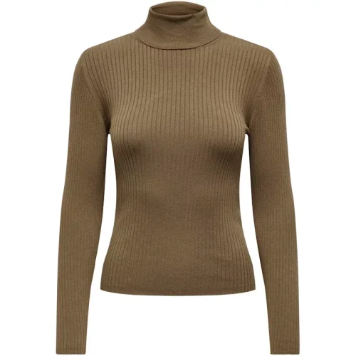 Jacqueline de Yong Plum l/s roll neck pullover knt