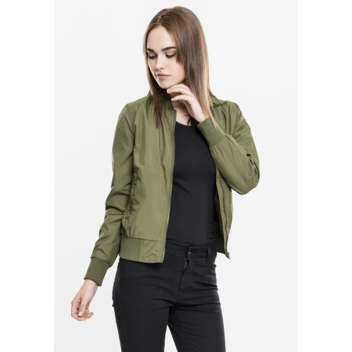 Urban classic bomber light parka voor dames