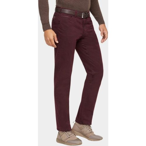 Meyer Katoenen broek broek dublin katoen bordeaux 1272557200/57