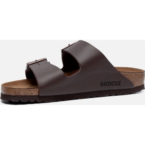 Birkenstock Birkenstock Arizona slippers bruin Imitatieleer