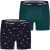 Happy Shorts Heren boxershorts kerst print 2-pack christmas