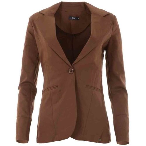 Zizo Aricia fa22.ari.013 blazer bronze witte bies