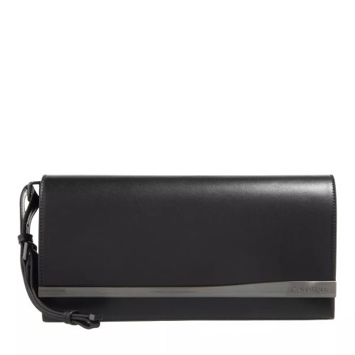 Calvin Klein Clutches – Metal Edge Clutch in zwart