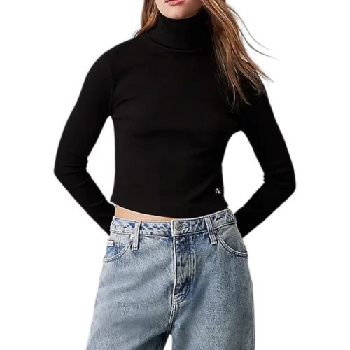 Calvin Klein Longsleeve crop trui