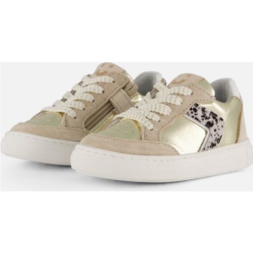 Muyters Muyters Metallic Sneakers goud Synthetisch