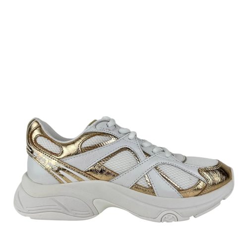 Michael Kors Sneakers – Michael Kors Dames Sneakers Wit 43R5LEFS1M/740 Leo in wit