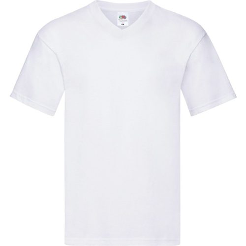 Fruit of the Loom Heren origineel v hals t-shirt