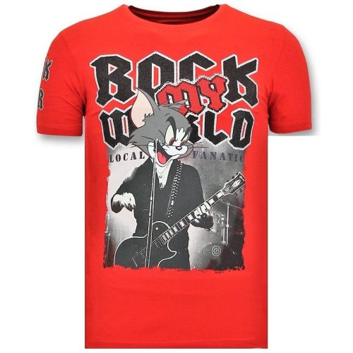 Local Fanatic T-shirt rock my world cat