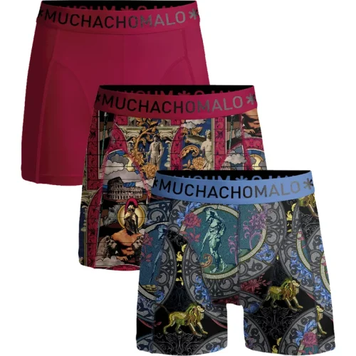 Muchachomalo Jongens 3-pack boxershorts rome