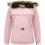 Matogla Anorak winterjas met bontkraag pink