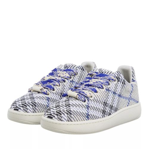 Burberry Sneakers – Check Knit Box Sneaker in blauw