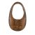 Coperni Hobo bags – Oval Leather Shoulder Bag in bruin