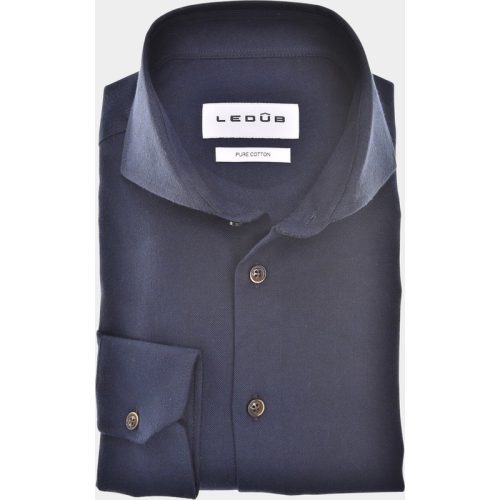 Ledub Business hemd lange mouw Blauw LE24214 SF 5 0142747/190-000-000