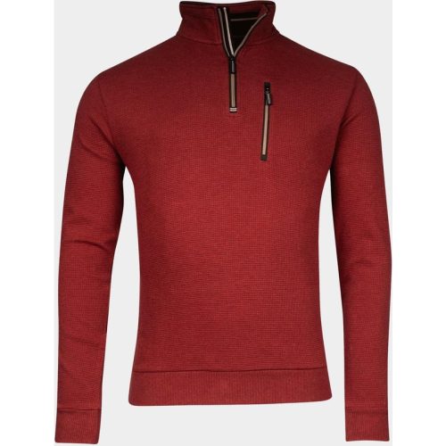 Baileys Half Zip Rood Sweatshirt 1/2 Zip 423104/365