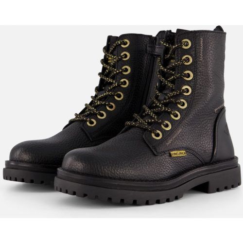 Vingino Vingino Shirley Biker boots zwart Leer