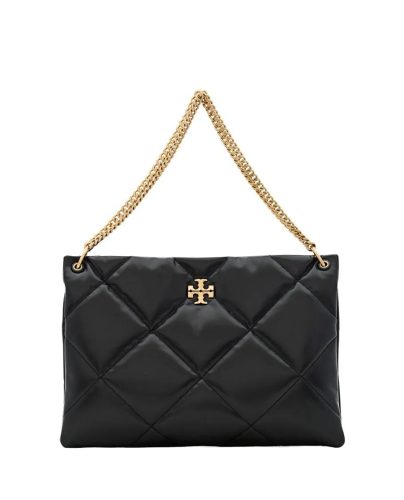 Tory Burch Shoppers – Kira Diamond Quilt Shoulder Bag in zwart