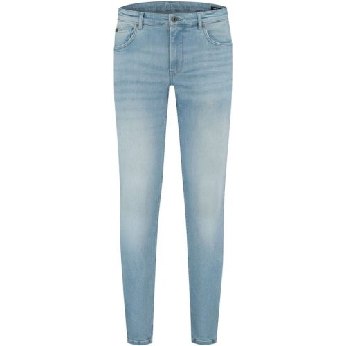 Purewhite The dylan light blue denim