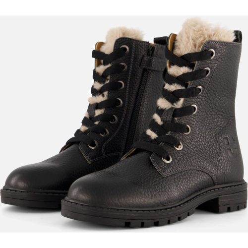 Muyters Muyters Veterboots zwart Leer