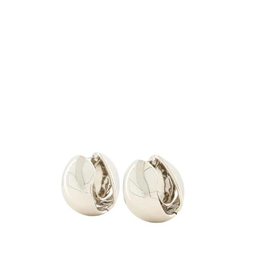 Coperni Oorbellen – Xl Creole Earrings – Metal – Silver in silver