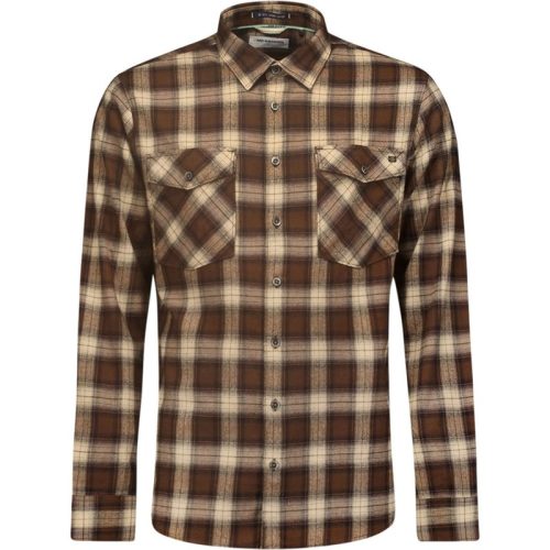 No Excess Shirt check brown