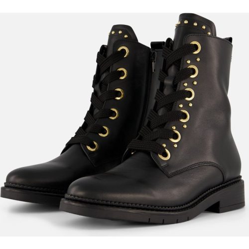 Gabor Gabor Veterboots zwart Leer