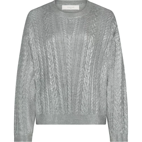 Nukus Fw240625 10 carmel pullover silver