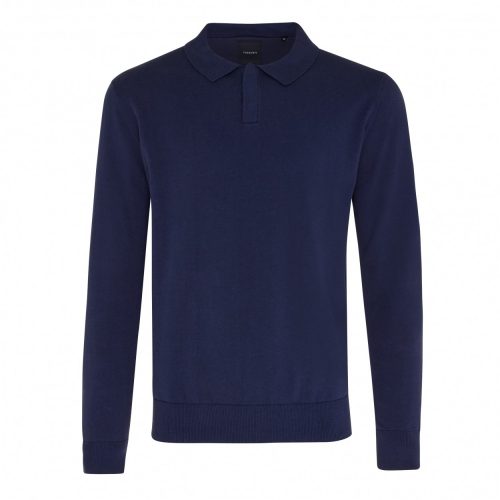 Tresanti SETH Pullover With Hidden Buttons Navy   S