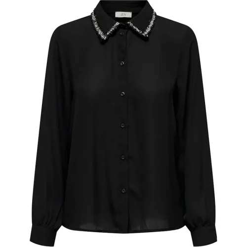 Jacqueline de Yong Aya l/s detail shirt