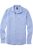 OLYMP Casual Regular Fit Linnen Overhemd blauw, Effen