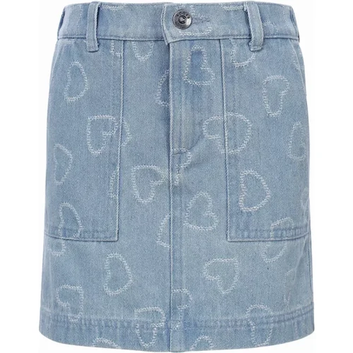 Looxs Revolution Zomer jeans rok meisjes bleach