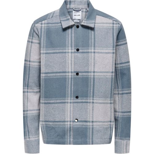 Only & Sons Onsmace ls check overshirt dessin