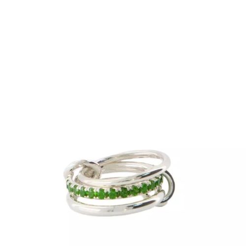 Spinelli Kilcollin Ringen – Petunia Chrome Diopside Ring – Spinelli Kilcollin in silver