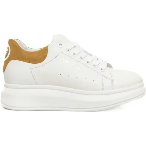 Cerruti 1881 Te leren dames sneakers met platform