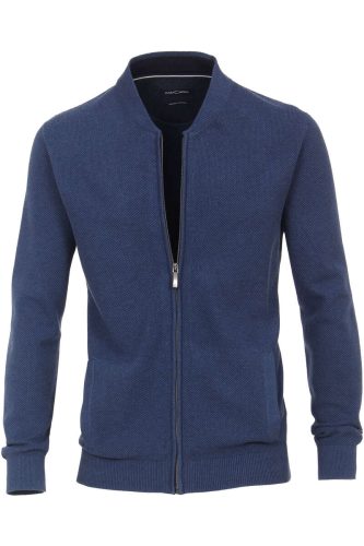 Casa Moda Cardigan blauw, Effen